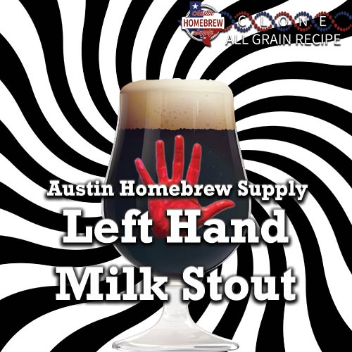 Left Hand Milk Stout  (13B) - ALL GRAIN Homebrew Ingredient Kit