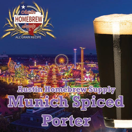 AHS Munich Spiced Porter  (12B) - ALL GRAIN Homebrew Ingredient Kit