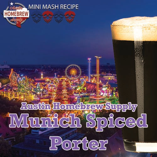 AHS Munich Spiced Porter  (12B) - MINI MASH Homebrew Ingredient Kit