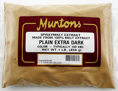 Muntons 1 Lb Plain Extra Dark Spray Dried Malt Extract