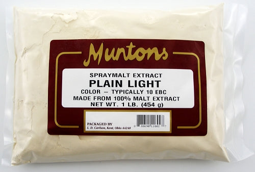 Muntons 1 Lb Plain Light Spray Dried Malt Extract