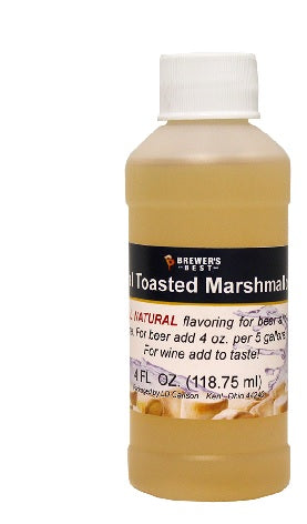 Natural Toasted Marshmallow Flavoring - 4 oz