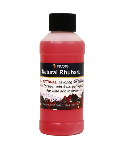 Natural Rhubarb Flavoring - 4 oz