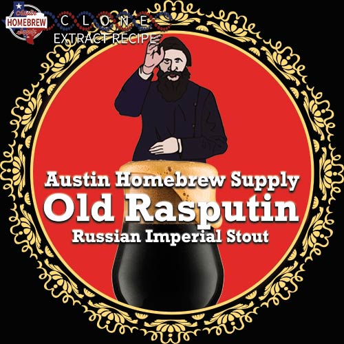 Old Rasputin Russian Imperial Stout  (13F) - EXTRACT Homebrew Ingredient Kit