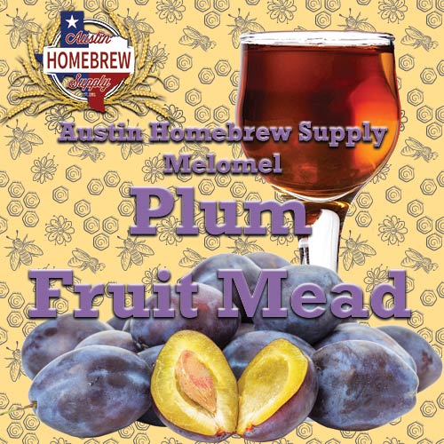 AHS Melomel - Plum Fruit Mead  (25C) - MD