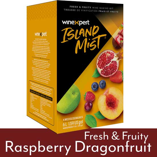 Island Mist Raspberry Dragonfruit Wine Ingredient Kit