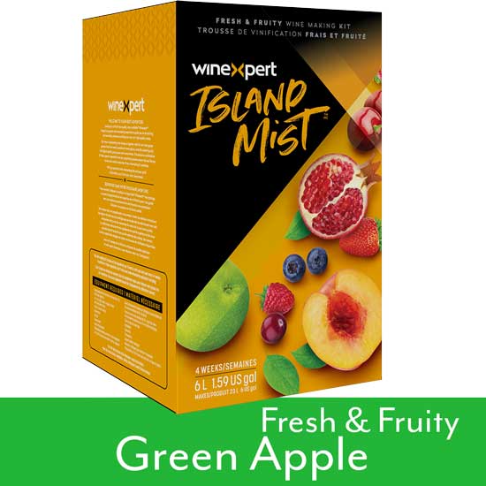 Island Mist Green Apple Wine Ingredient Kit
