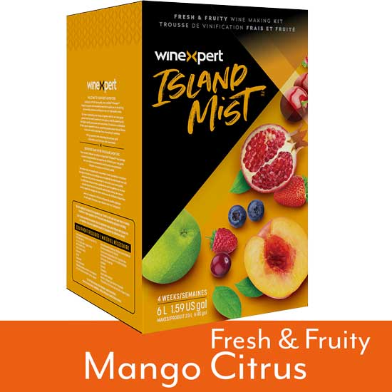 Island Mist Mango Citrus Wine Ingredient Kit