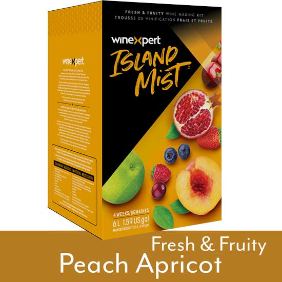 Island Mist Peach Apricot Wine Ingredient Kit