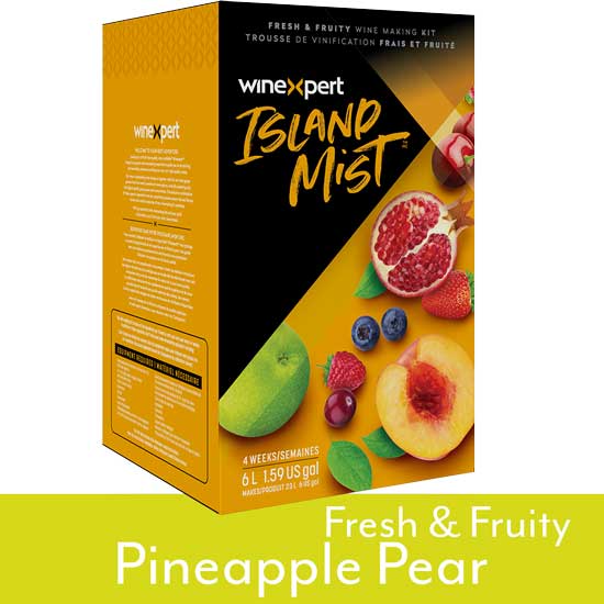 Island Mist Pineapple Pear Wine Ingredient Kit