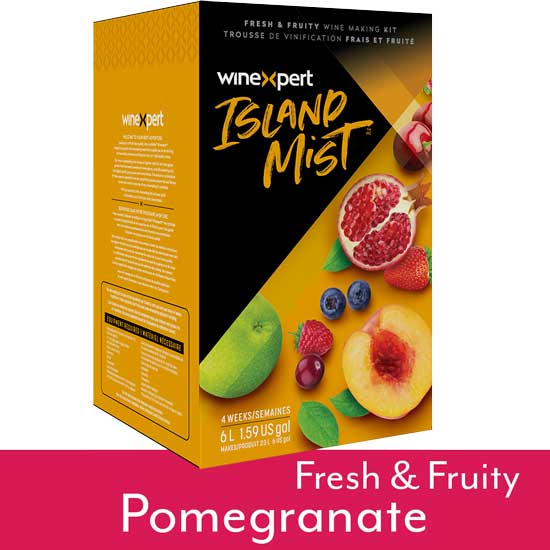 Island Mist Pomegranate Wine Ingredient Kit