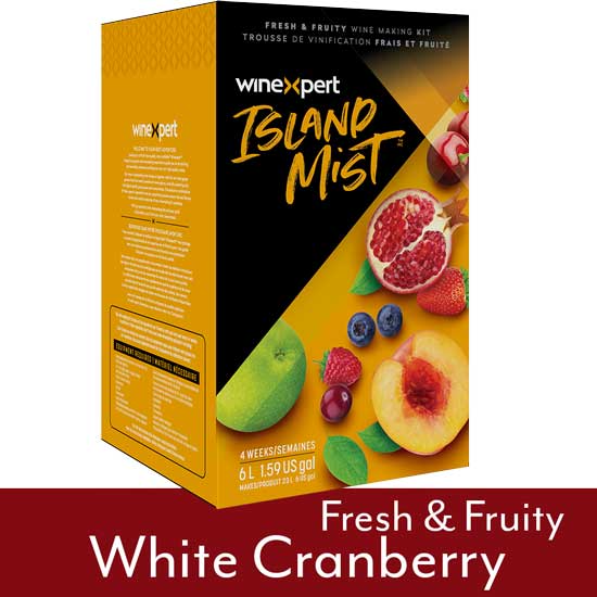 Island Mist White Cranberry Wine Ingredient Kit