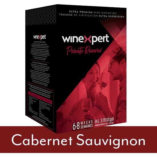 Winexpert Private Reserve Wine Making Kit - Cabernet Sauvignon Red