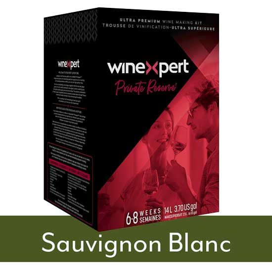 Winexpert Private Reserve Wine Making Kit -  Australian Sauvignon Blanc Adelaide Hills