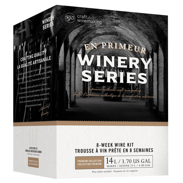 Winemakers Trio Red Wine Kit - RJS En Primeur Winery Series box front