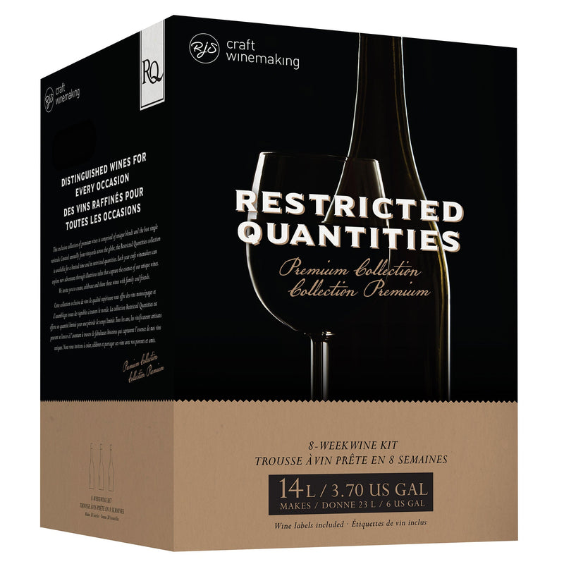RJS RQ 2024 Italian Trebbiano Chardonnay Wine Kit Box