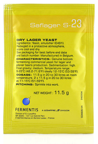 Fermentis SafLager™ S-23 Dry Lager Yeast