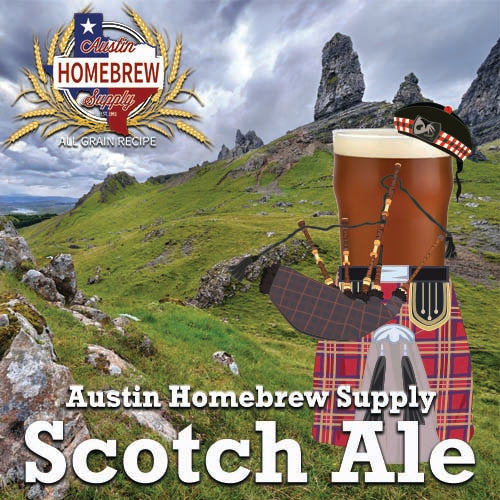 AHS Scotch Ale  (9E) - ALL GRAIN Homebrew Ingredient Kit