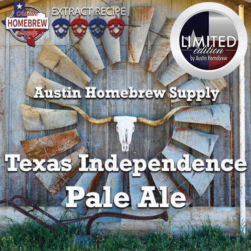 AHS Limited Edition Texas Independence Pale Ale (10A) - EXTRACT Homebrew Ingredient Kit