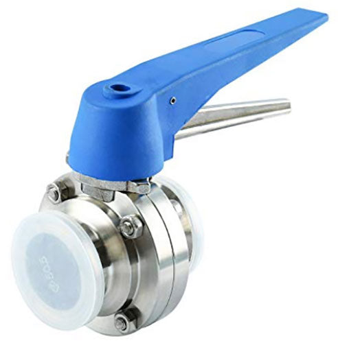 Stainless Steel Tri-Clamp Butterfly Valve (1.5")