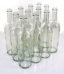 Wine Bottles 750 ml Screw Top Clear Bordeaux (Case of 12)