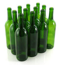 Wine Bottles 750 ml Green Bordeaux (Case of 12)