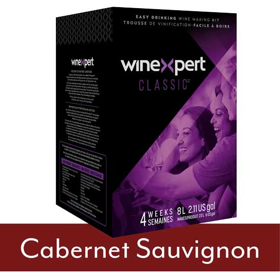 Winexpert Classic Wine Making Kit - Cabernet Sauvignon Red