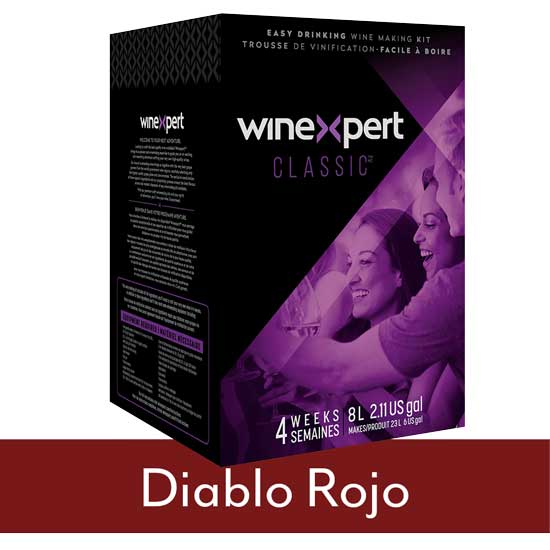Winexpert Classic Wine Making Kit - Diablo Rojo Red