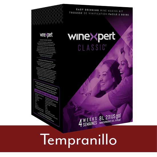 Winexpert Classic Wine Making Kit - Tempranillo Red