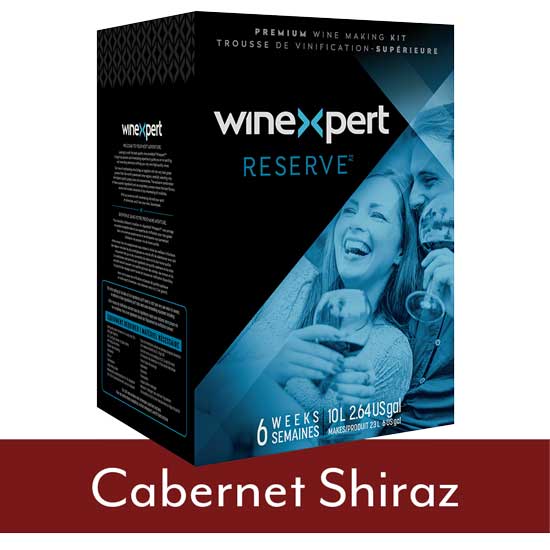 Winexpert Reserve Wine Making Kit - Cabernet Shiraz Red
