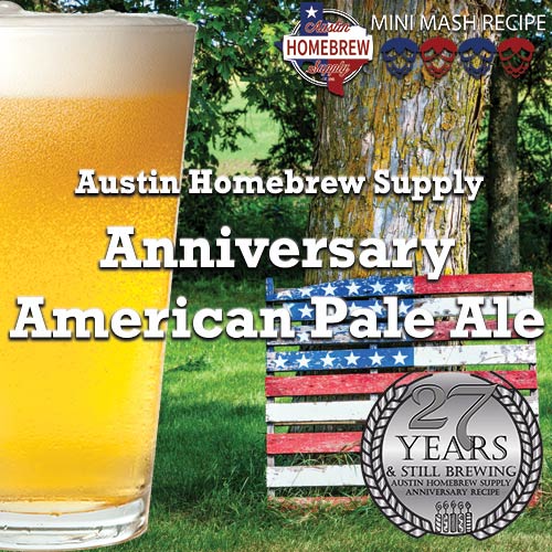 AHS Anniversary American Pale Ale  (10A) - MINI MASH Homebrew Ingredient Kit