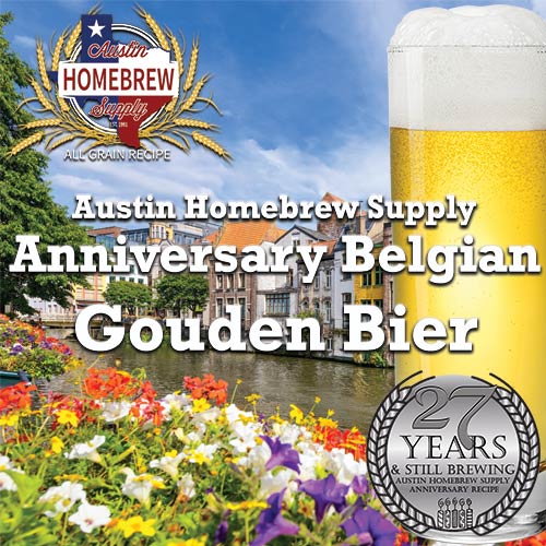 AHS Anniversary Belgian Gouden Bier (18A) - ALL GRAIN Homebrew Ingredient Kit