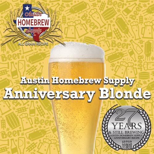 AHS Anniversary Blonde  (6B) - ALL GRAIN Homebrew Ingredient Kit