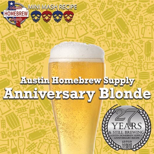 AHS Anniversary Blonde  (6B) - MINI MASH Homebrew Ingredient Kit