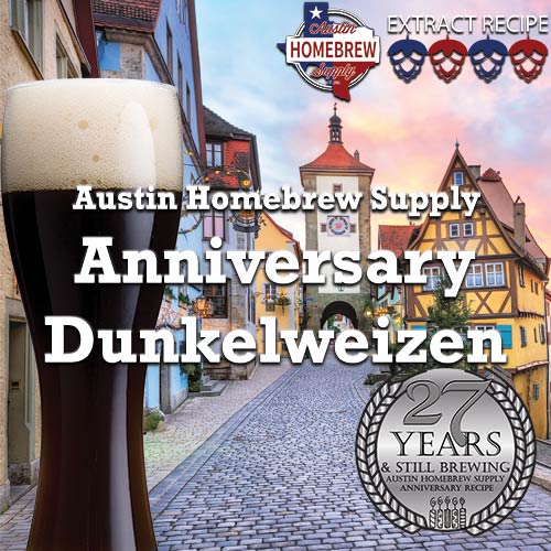 AHS Anniversary Dunkelweizen  (15B) - EXTRACT Homebrew Ingredient Kit