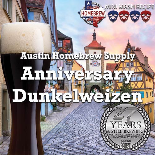 AHS Anniversary Dunkelweizen  (15B) - MINI MASH Homebrew Ingredient Kit