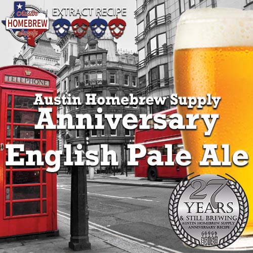 AHS Anniversary English Pale Ale  (8C) - EXTRACT Homebrew Ingredient Kit