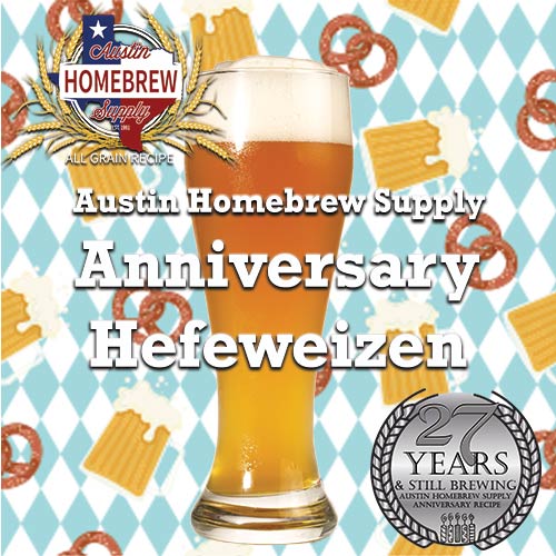 AHS Anniversary Hefeweizen  (15A) - ALL GRAIN Homebrew Ingredient Kit