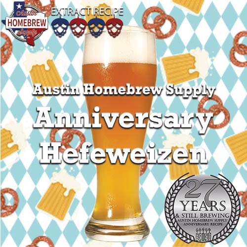 AHS Anniversary Hefeweizen  (15A) - EXTRACT Homebrew Ingredient Kit