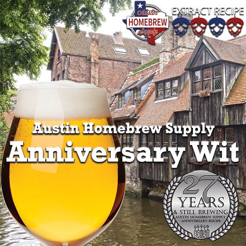 AHS Anniversary Wit  (16A) - EXTRACT Homebrew Ingredient Kit
