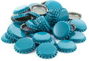 Aqua Blue Oxygen Barrier Bottle Caps - 120 ct