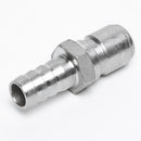 1/2 Barbed Stainless Steel Male Quick Disconnect