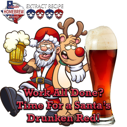 AHS Santas Drunken Red  (9D) - EXTRACT Homebrew Ingredient Kit