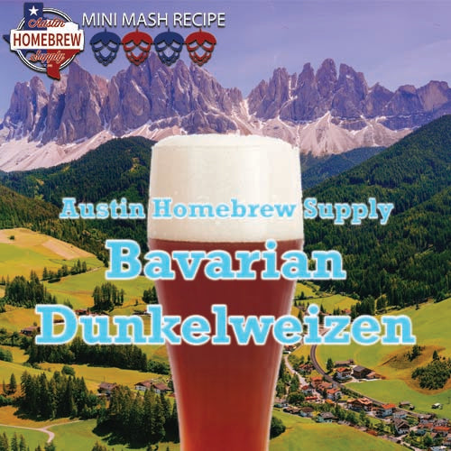 AHS Bavarian Dunkelweizen  (15B) - MINI MASH Homebrew Ingredient Kit