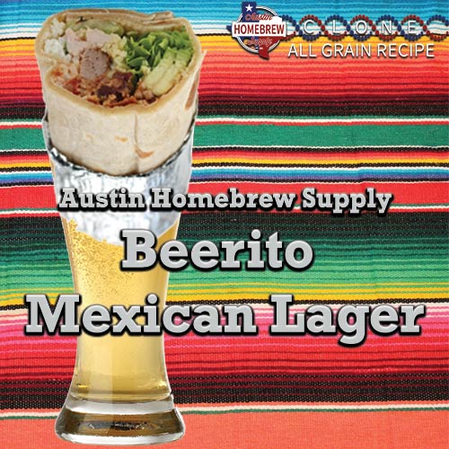 Beerito Mexican Lager (3A) - ALL GRAIN Homebrew Ingredient Kit