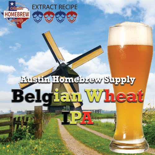 AHS Belgian Wheat IPA  (14B) - EXTRACT Homebrew Ingredient Kit
