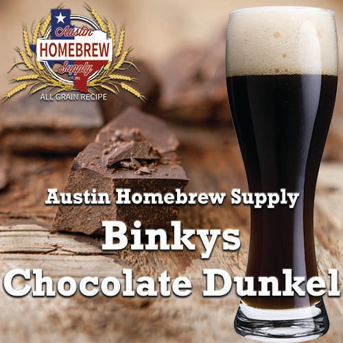 Binkys Chocolate Dunkel (15B) - ALL GRAIN Homebrew Ingredient Kit
