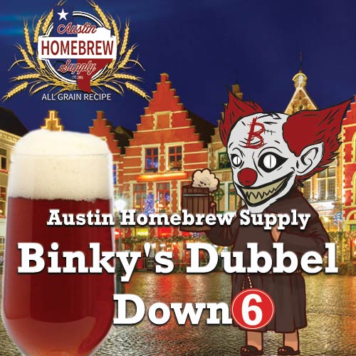Binky's Dubbel Down 6 - ALL GRAIN Homebrew Ingredient Kit