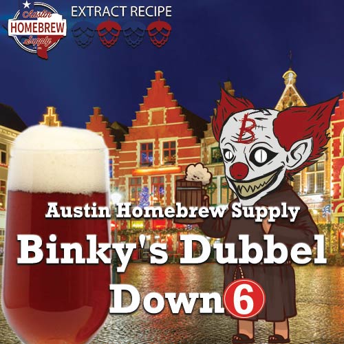 Binky's Dubbel Down 6 - EXTRACT Homebrew Ingredient Kit