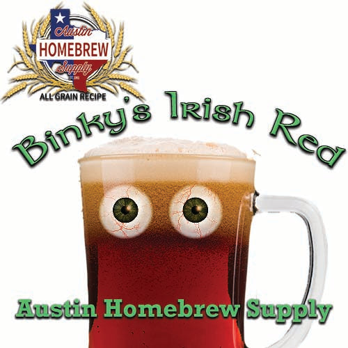 Binky's Irish Red Ale - All Grain Homebrew Ingredient Kit